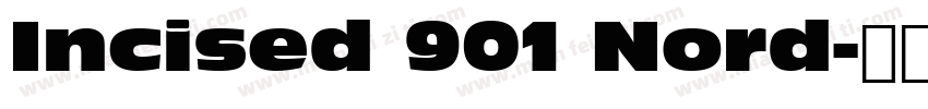 Incised 901 Nord字体转换